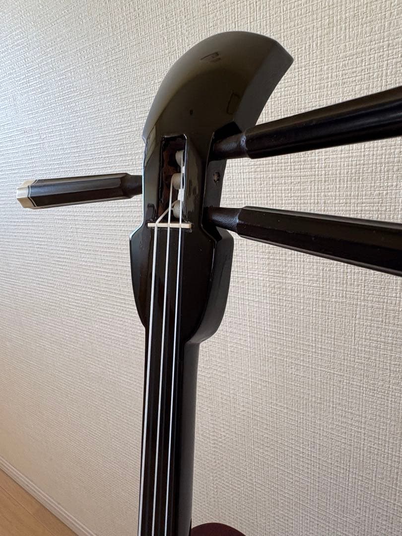 値下げしました沖縄三線 本張り一枚皮 ゆし実