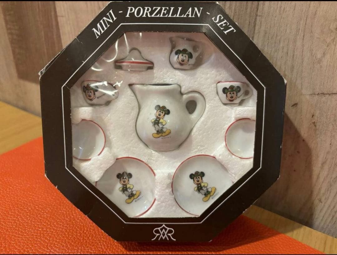 Reutter Disney ミッキーマウス ミニティーセット ヴィンテージ