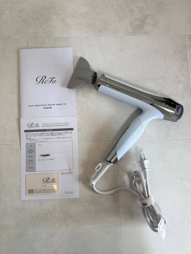 ReFa ビューティック ドライヤースマートW ホワイト　2024年製