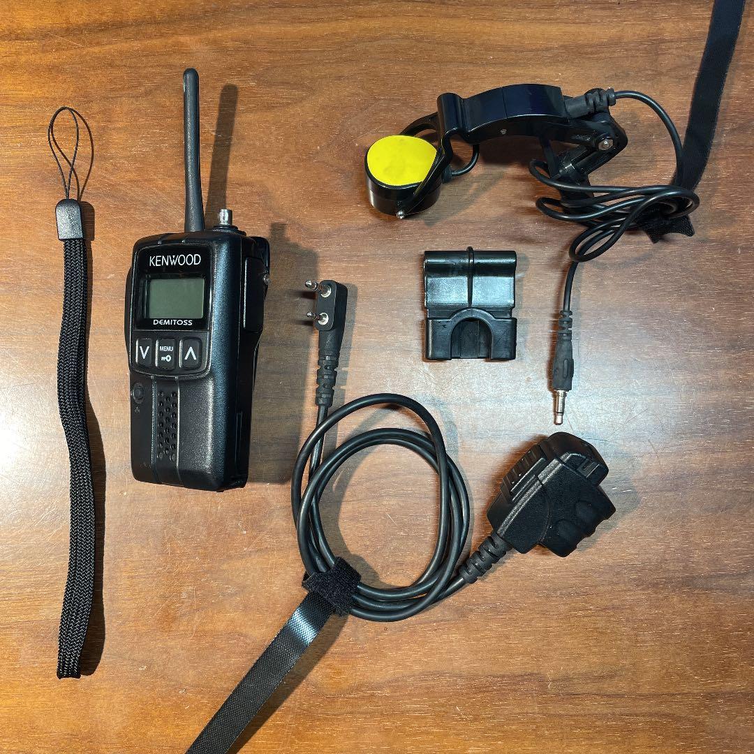 KENWOOD特小（黒）と骨伝導PTTのセット！