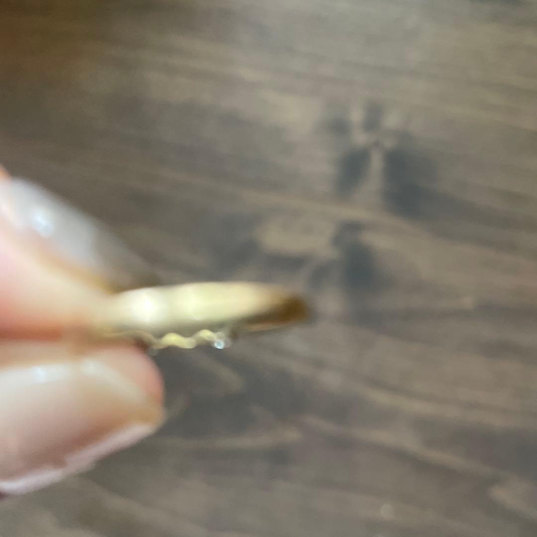 クリスマス特価　高級ダイヤモン 0.27ct k18リング　約8号