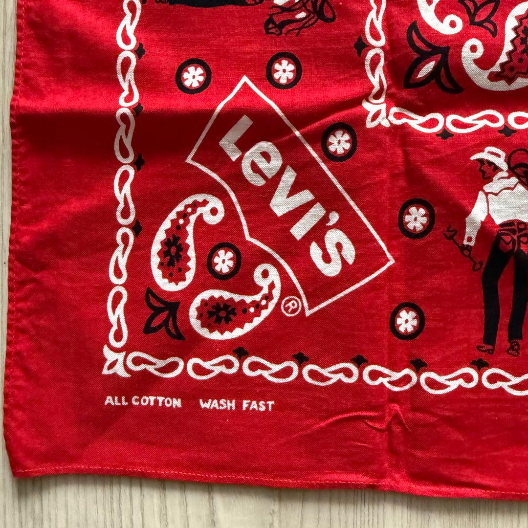 Levi's 60's サドルマン バンダナ カウボーイ ヴィンテージ 片耳