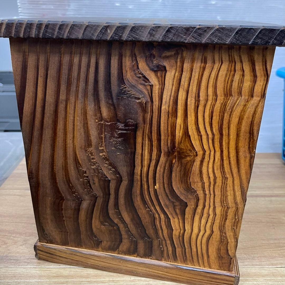 木製3段引き出しチェスト