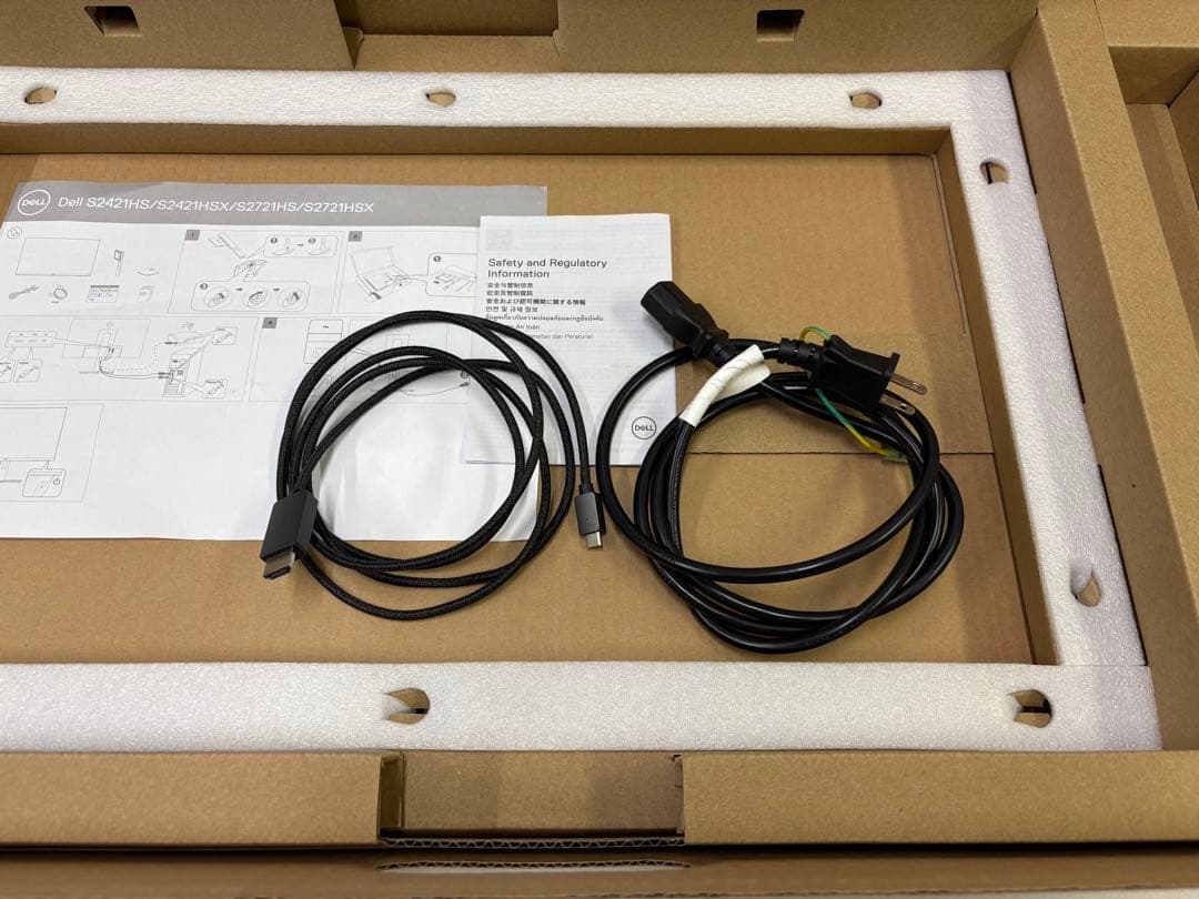 DELL S2721HS 27インチ モニター【USB-C HDMIケーブル付】