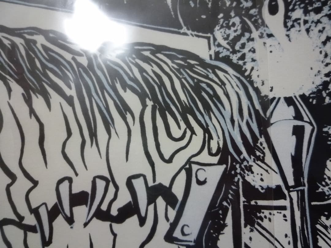 Von Franco ヴォン・フランコ 　TIKI　アート・ポスター　サイン入り