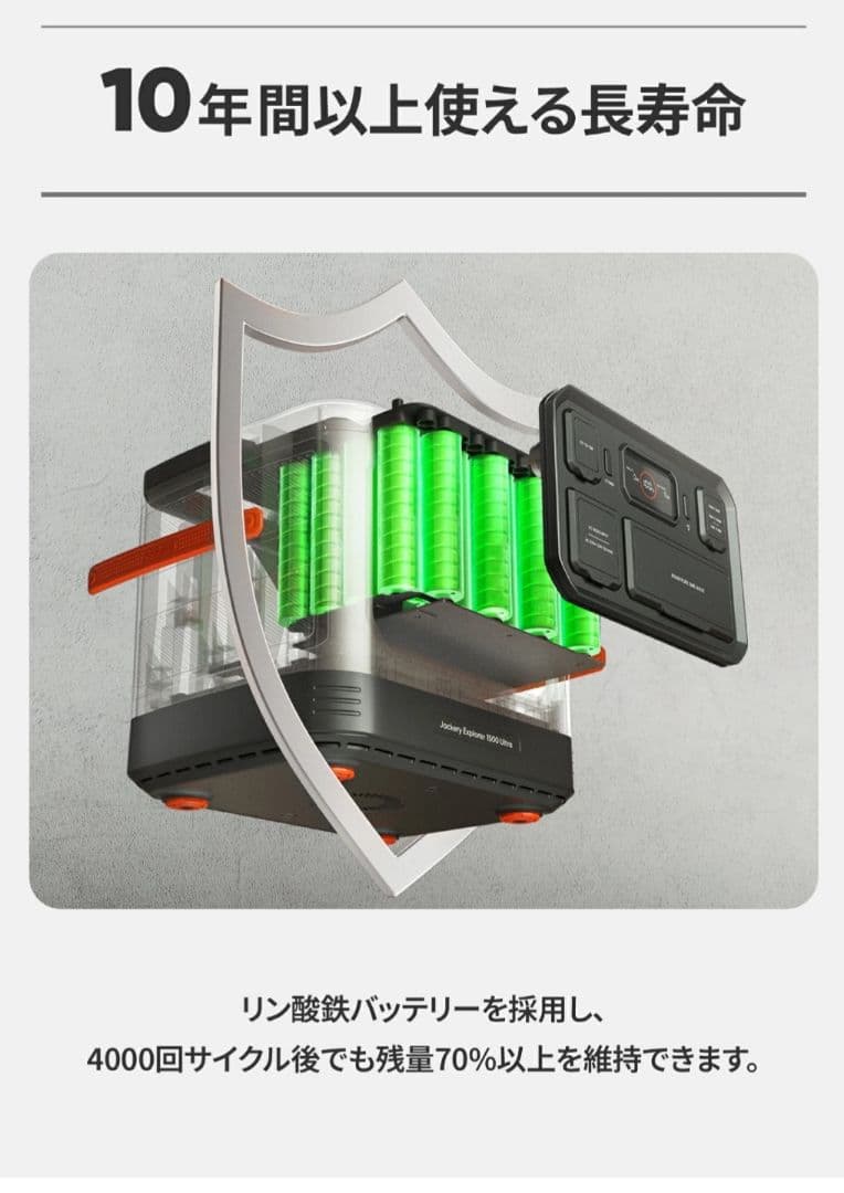 Jackery ジャクリ JE-1500C Ultra