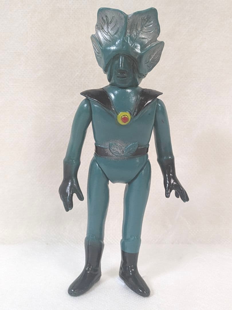 愛の戦士レインボーマン 萬年社ダッシュ4 草木の化身 ソフビ（約16㌢）当時物