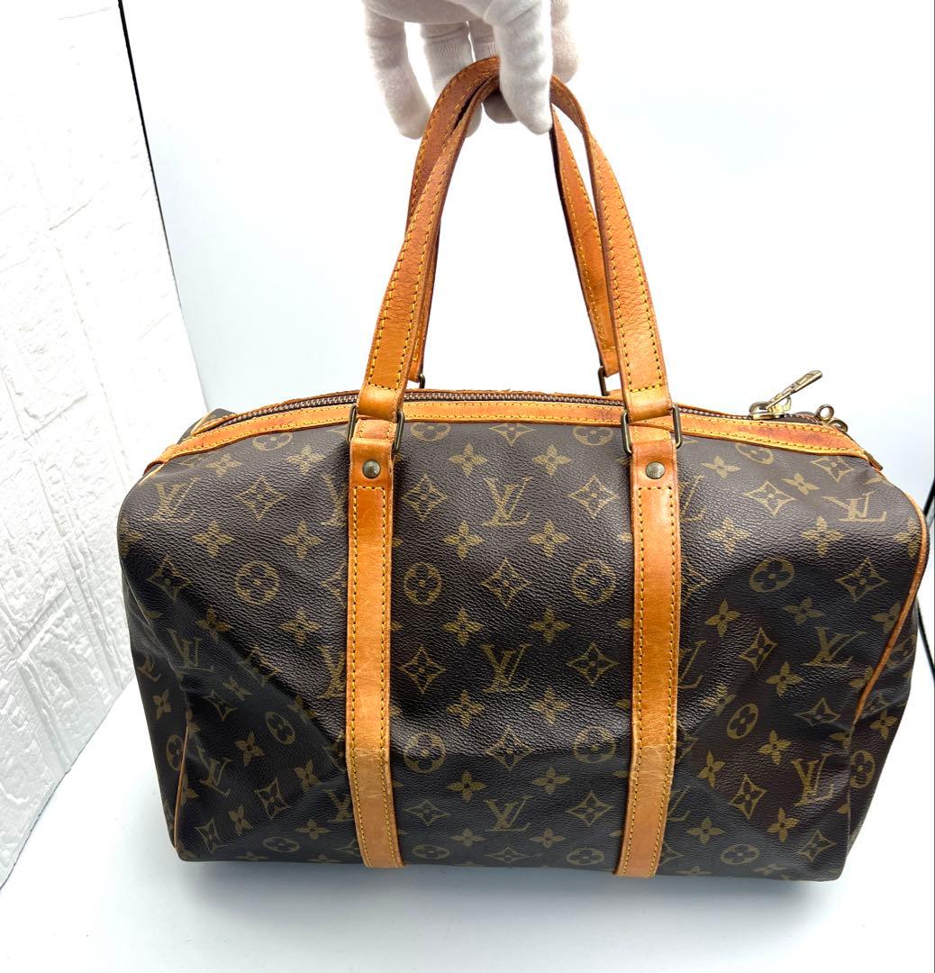 LOUIS VUITTON ルイヴィトン モノグラム サックスプール35 ハンド