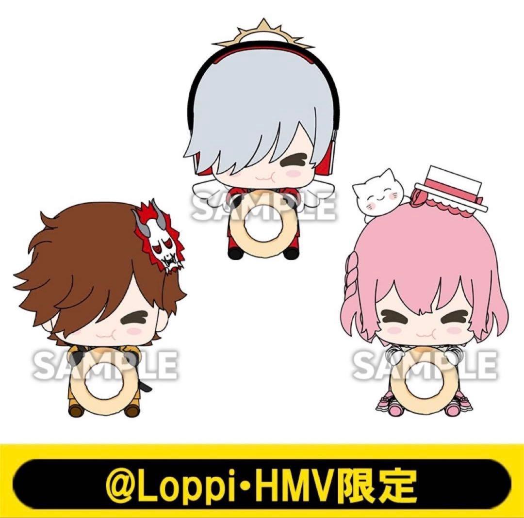 大妖怪　ローソン　もぐもぐマスコットフィギュア　3個セット