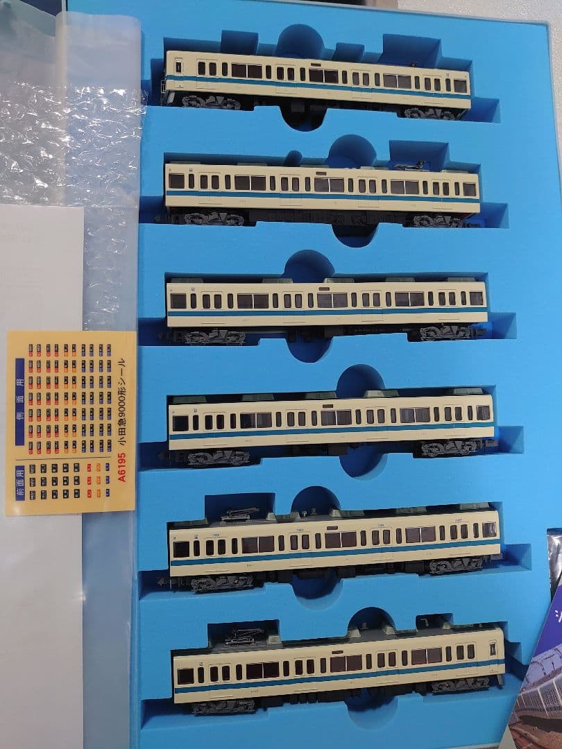 6両 小田急 9000形 A-6195 室内灯別売可能 マイクロエース