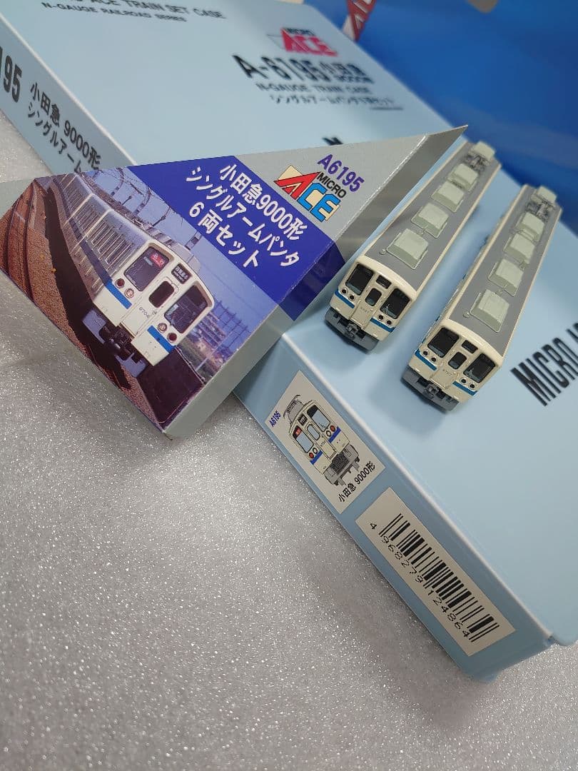 6両 小田急 9000形 A-6195 室内灯別売可能 マイクロエース