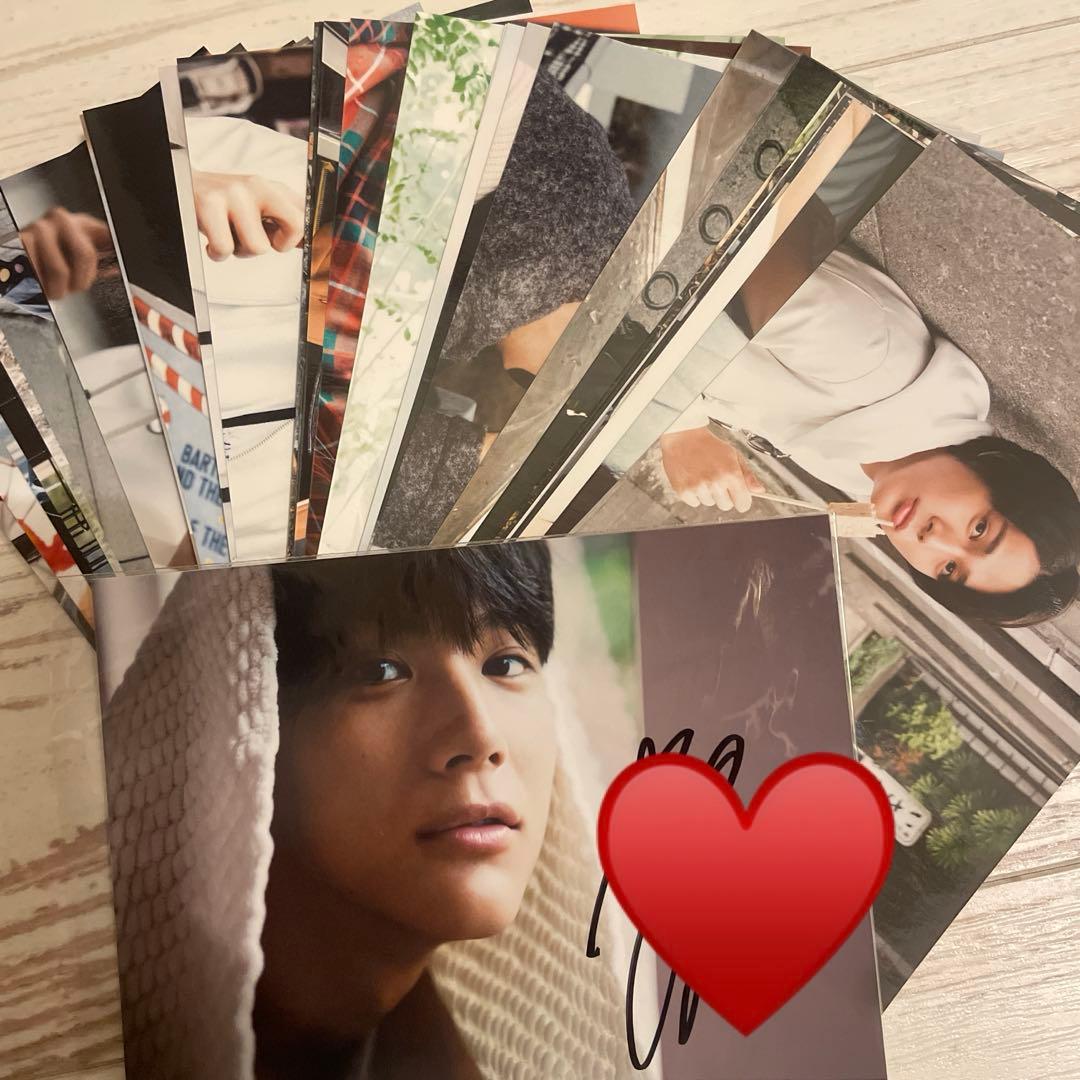 中川大志くん　中川大志サイン　カレンダーグッズ　公式写真　３7枚