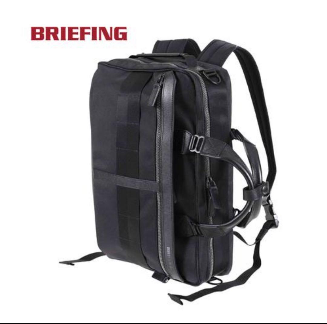 【極美品】BRIEFING ビジネスバッグ ブラック