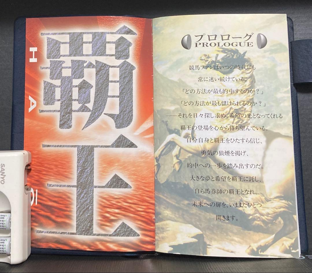 【超レア】競馬必勝法本 覇王　発売元開成堂　定価8万円