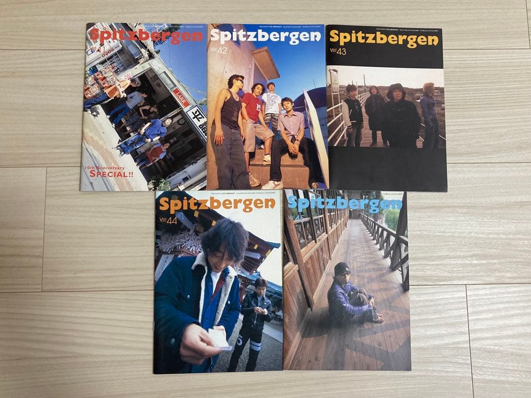 スピッツ　会報　No.37〜61