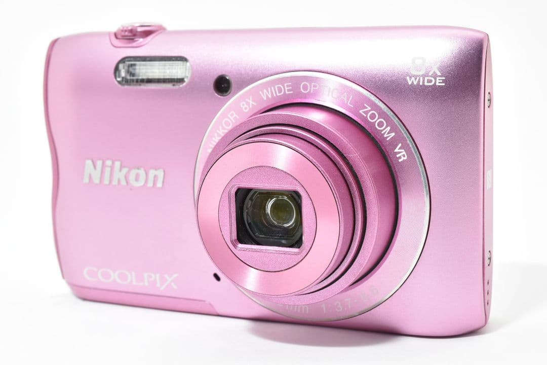 極美品　Nikon COOLPIX A300 コンパクトデジタルカメラ ピンク