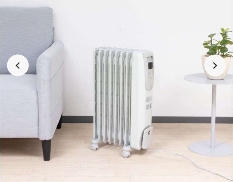 デロンギ　オイルヒーター　DeLonghi デジタルラディアント