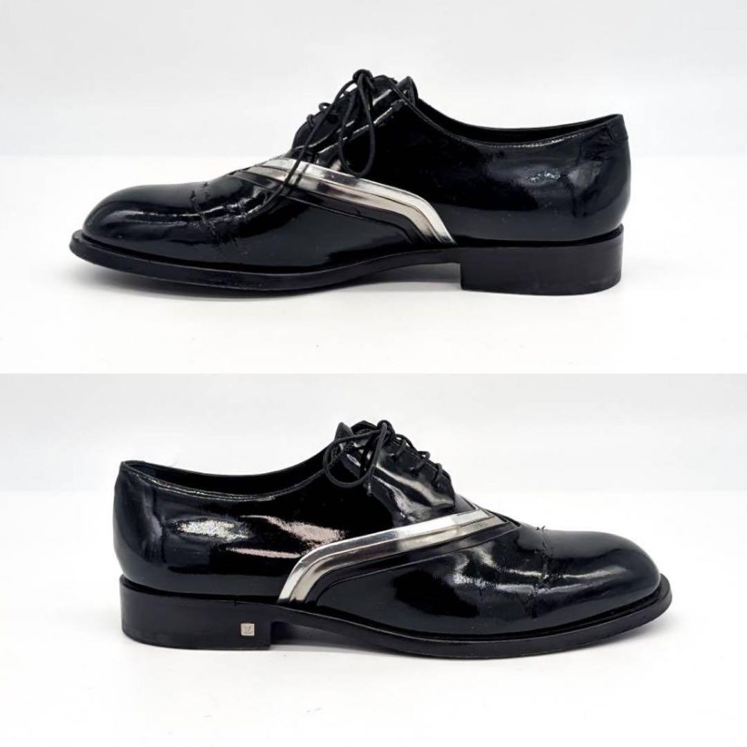 美品✨LOUIS VUITTON ドレスシューズ　ブラック　25.5 付属品有り