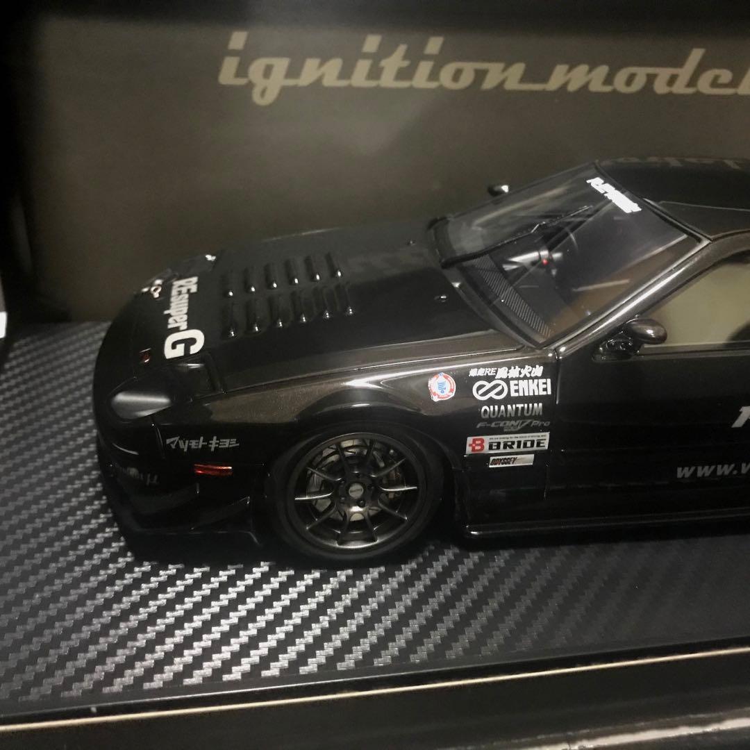 イグニッションモデル 1/18 FC3S RE雨宮　RX-7 ブラック