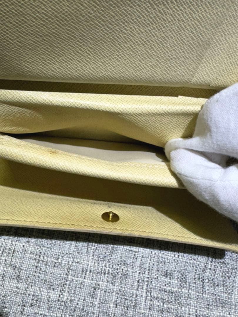 ルイヴィトン LOUIS VUITTON 三つ折り財布 ダミエ・アズール 財布