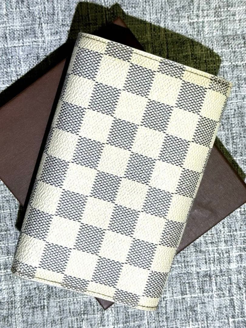 ルイヴィトン LOUIS VUITTON 三つ折り財布 ダミエ・アズール 財布