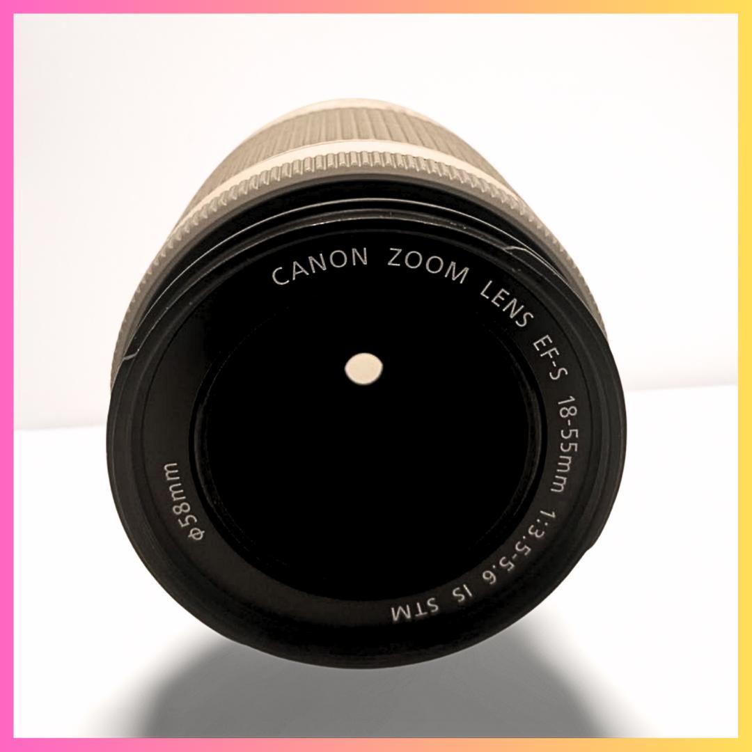 【美品/白】Canon EF-S 18-55mm IS 手ブレ補正 標準ズーム