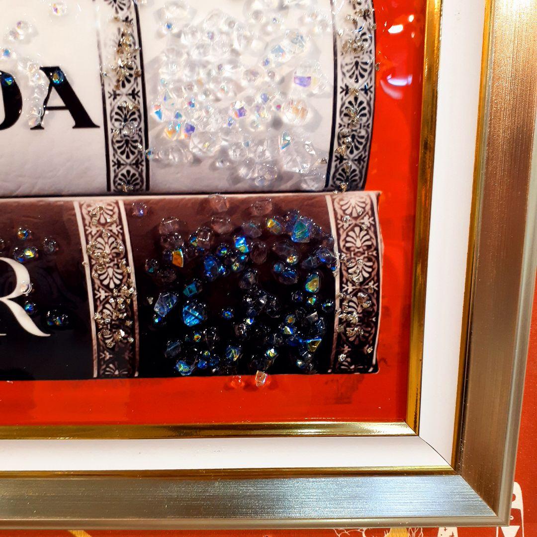 輸入雑貨　天然水晶石　クリスタルアート　『CHANEL』等　ブランドロゴ　宝石