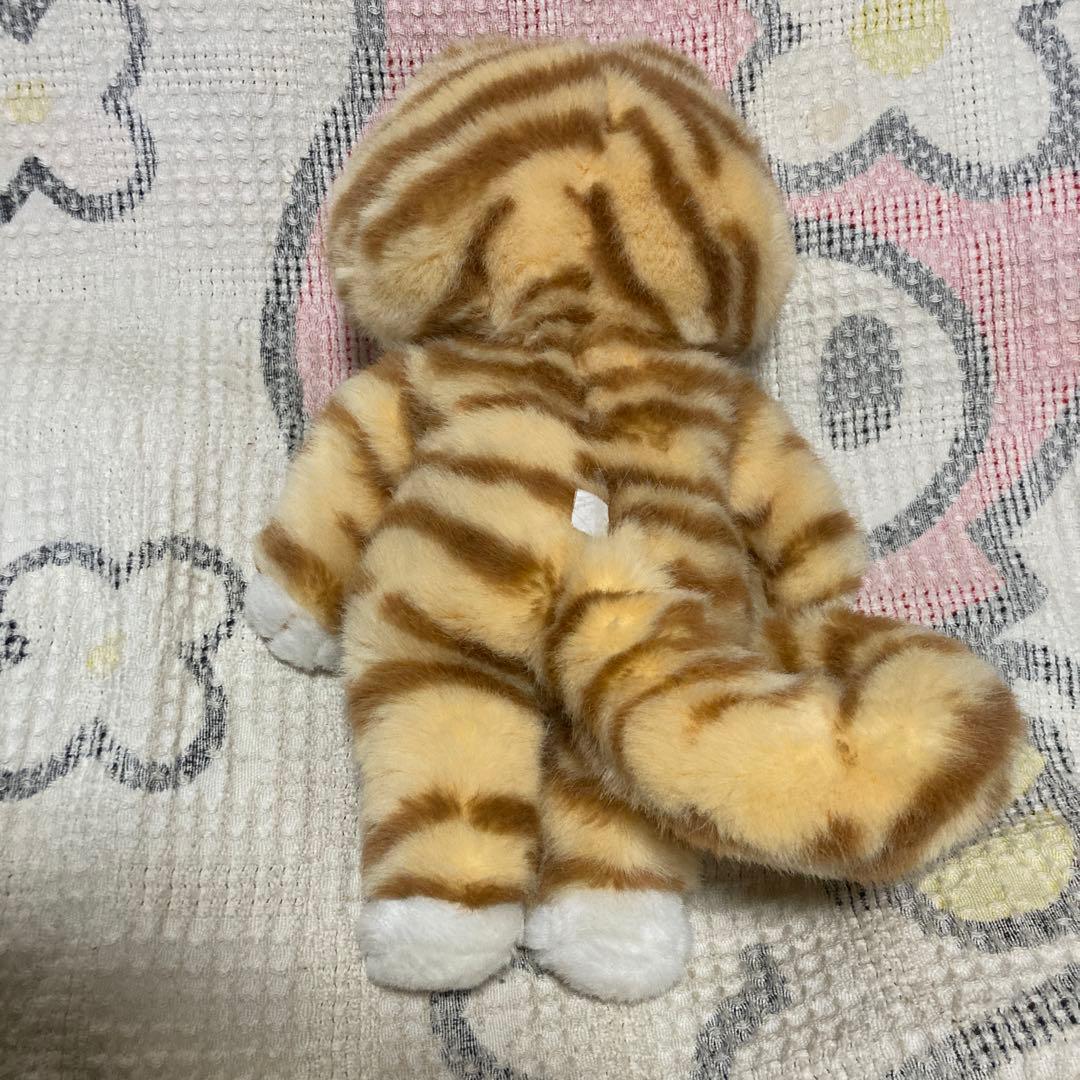 11ぴきのねこ　とらねこ大将　ぬいぐるみ　中古品　毛足の長いタイプ
