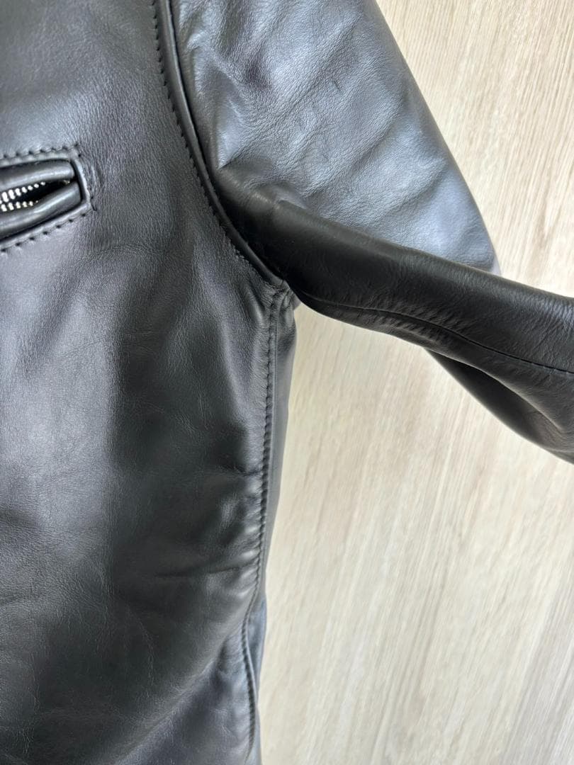 美品 Schott 641XX シングルライダースジャケット 38 ブラック