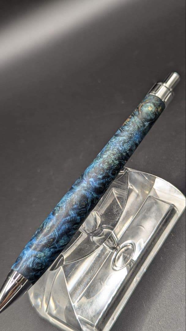 366ペン工房翌檜　スタビライズドウッドバーチバール　木軸シャーペン　ボールペン