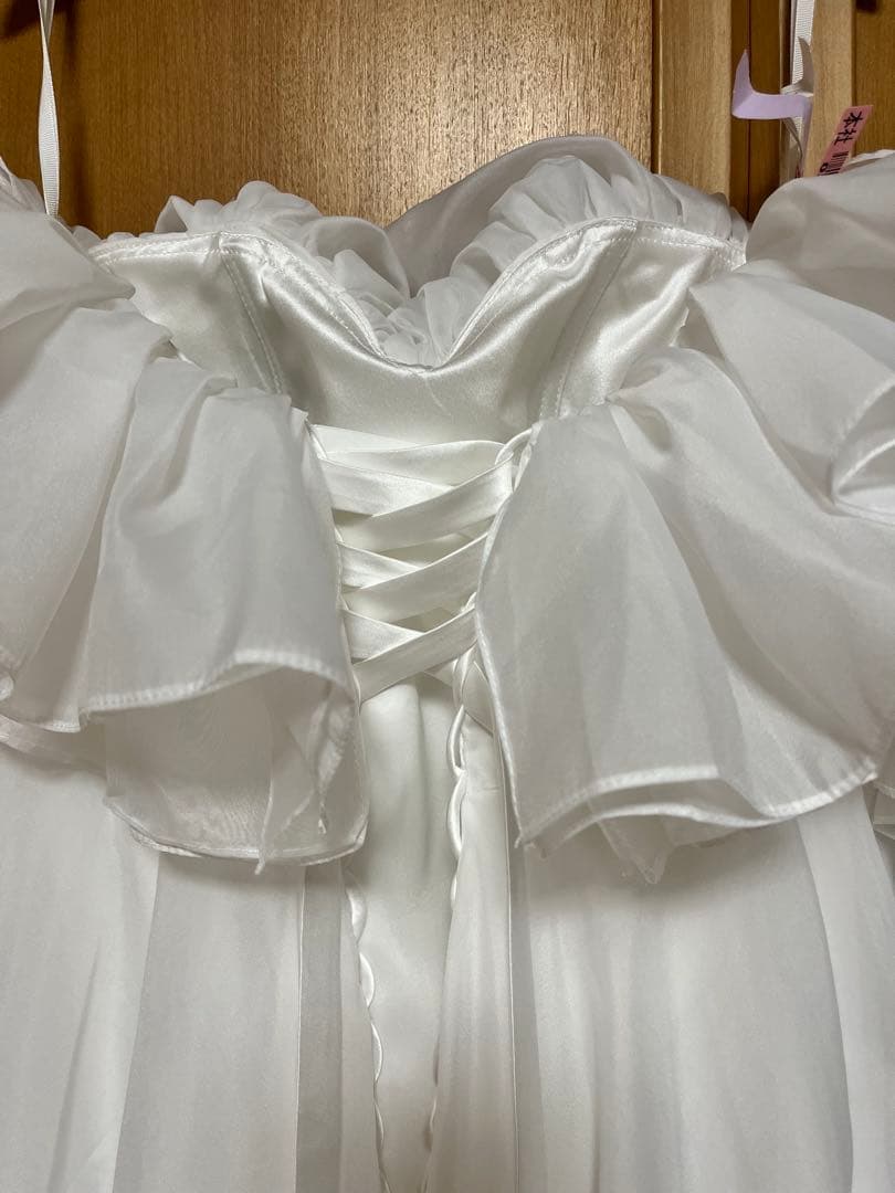 【はーさん】THEURBANBLANCHE 2WAYフリルドレス