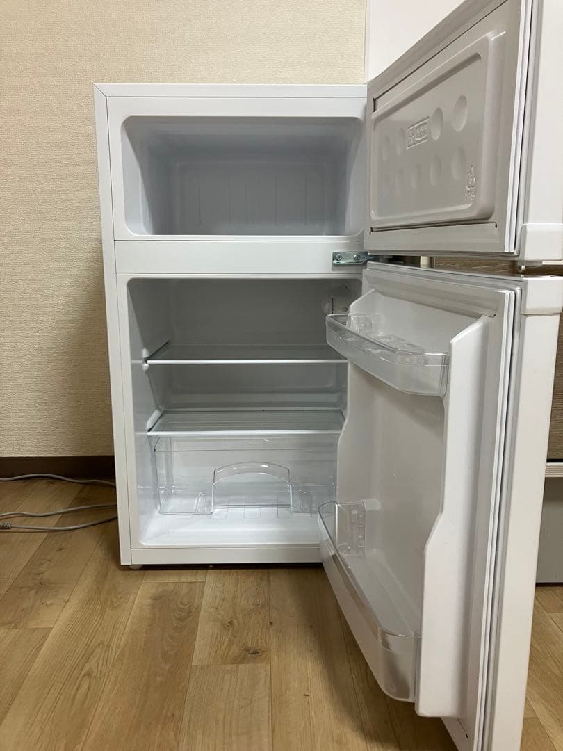 MAXZEN 85L 2ドア冷凍冷蔵庫 JR085HM01WH