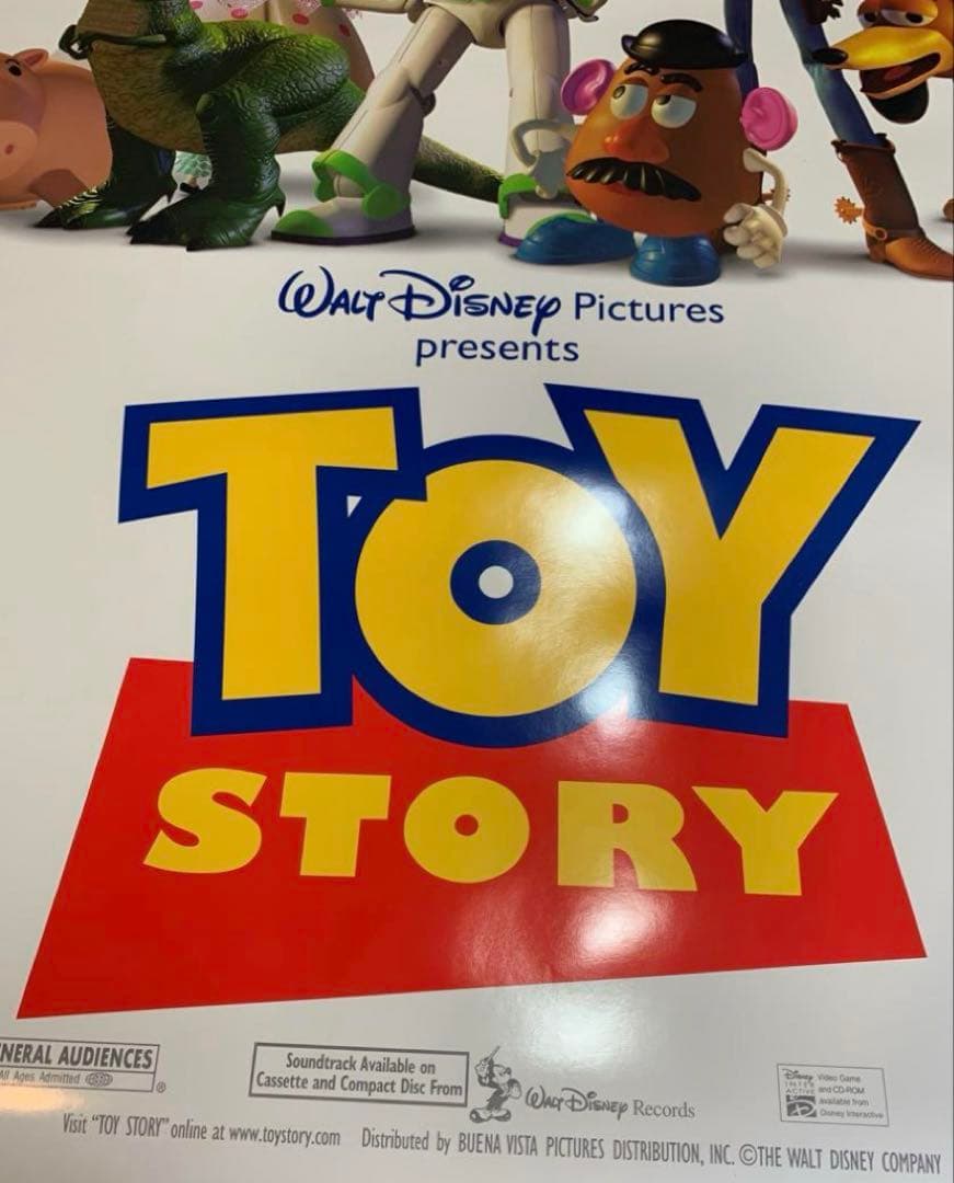*非売品*ディズニー ピクサー トイストーリー オリジナル映画ポスター