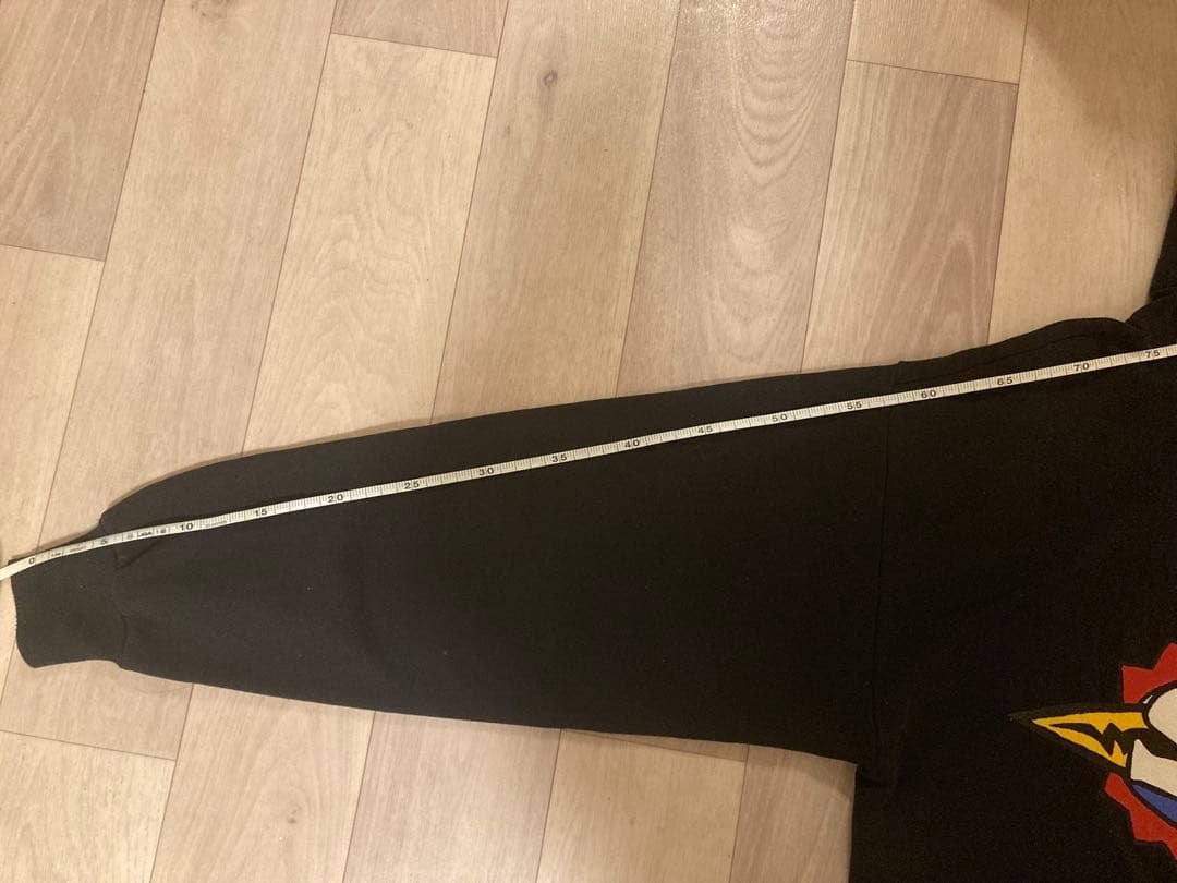 SANTA MONICA AIRLINES XL ブラック　パーカー　90′s