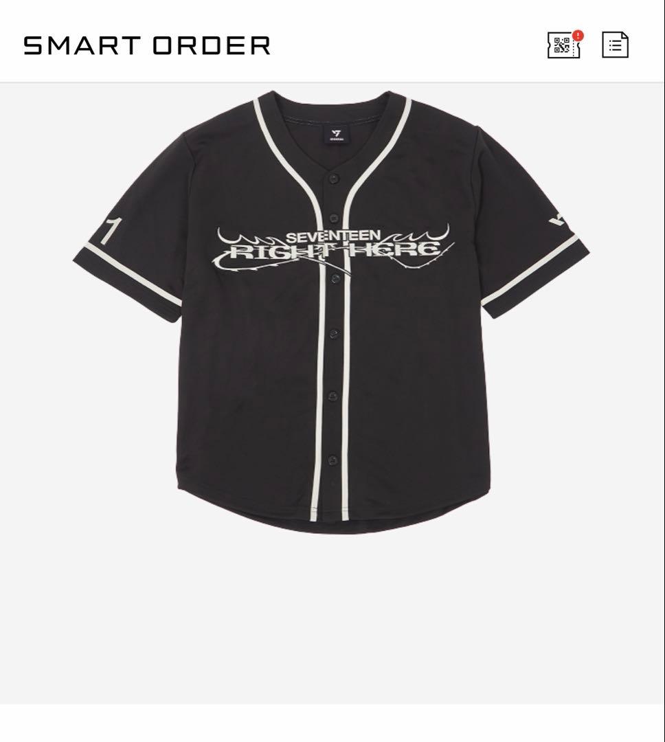 SEVENTEEN ジュン　JUN RIGHT HERE ユニフォーム シャツ