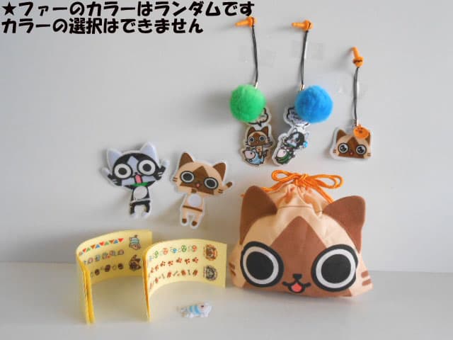 ♯Kov29FZアイルーとなかまたちスマホコーデコレクション6種