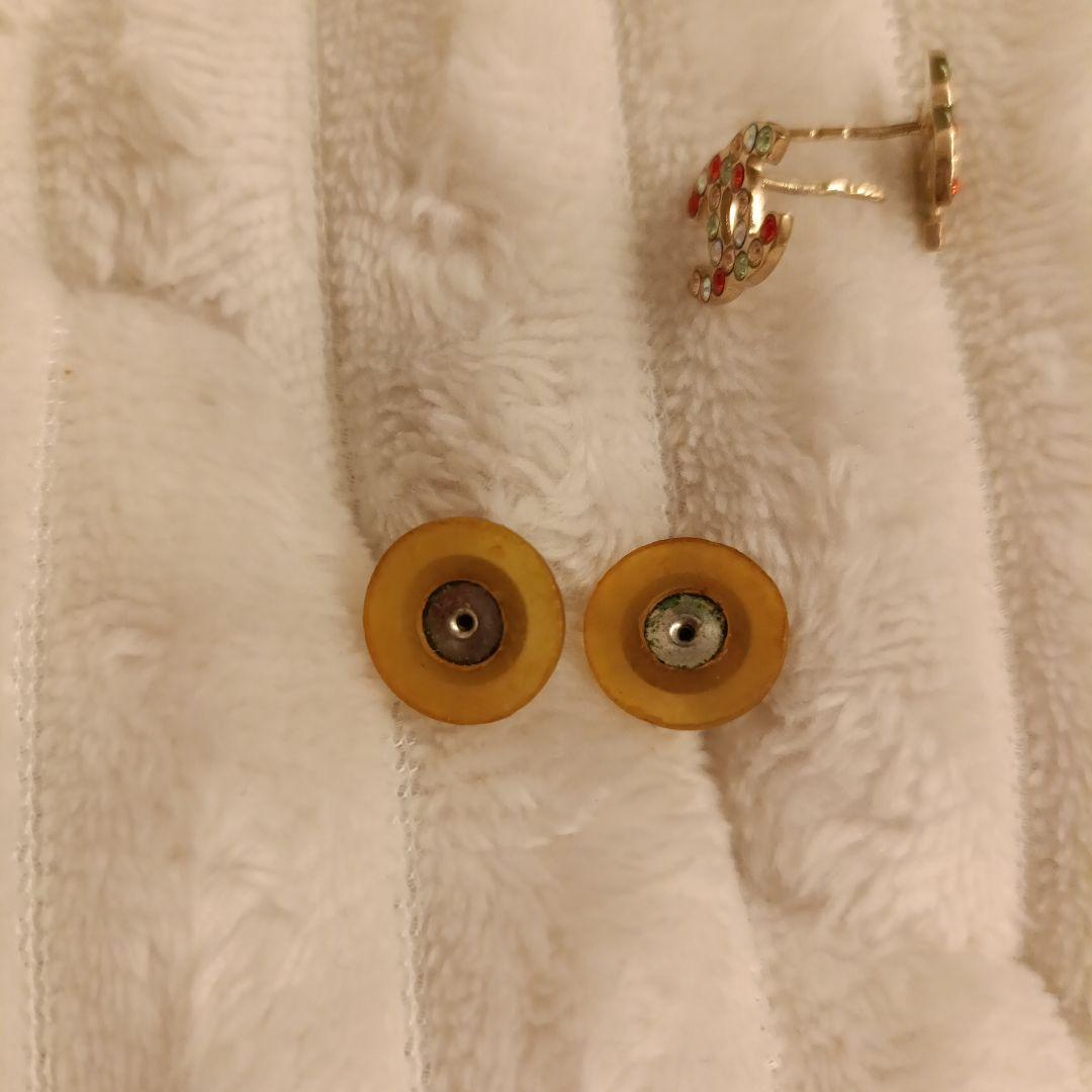 C*e様 シャネル　ピアス　マルチカラーストーン　CHANEL