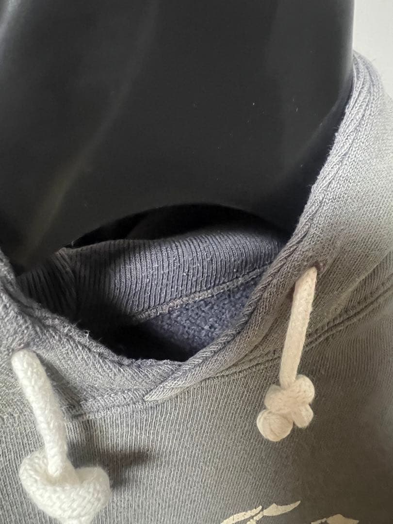 t*i様 WAREHOUSE ナス紺　パーカー　ハイハット ロゴ ヴィンテージ