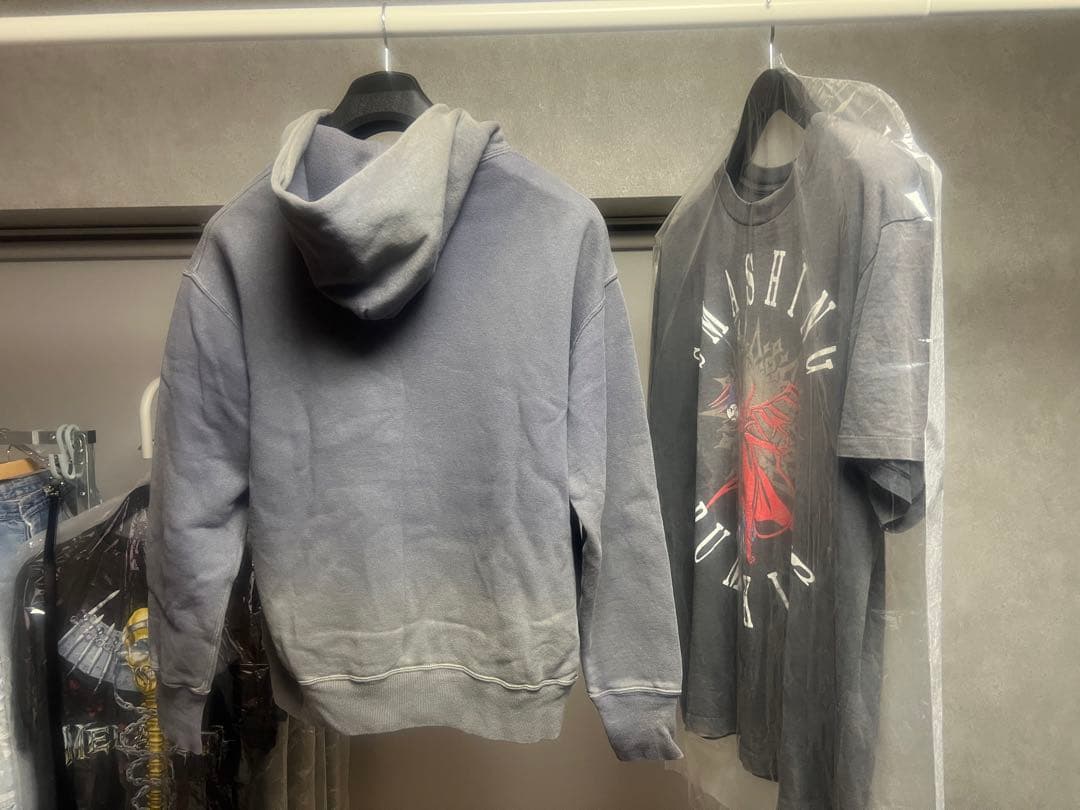 t*i様 WAREHOUSE ナス紺　パーカー　ハイハット ロゴ ヴィンテージ