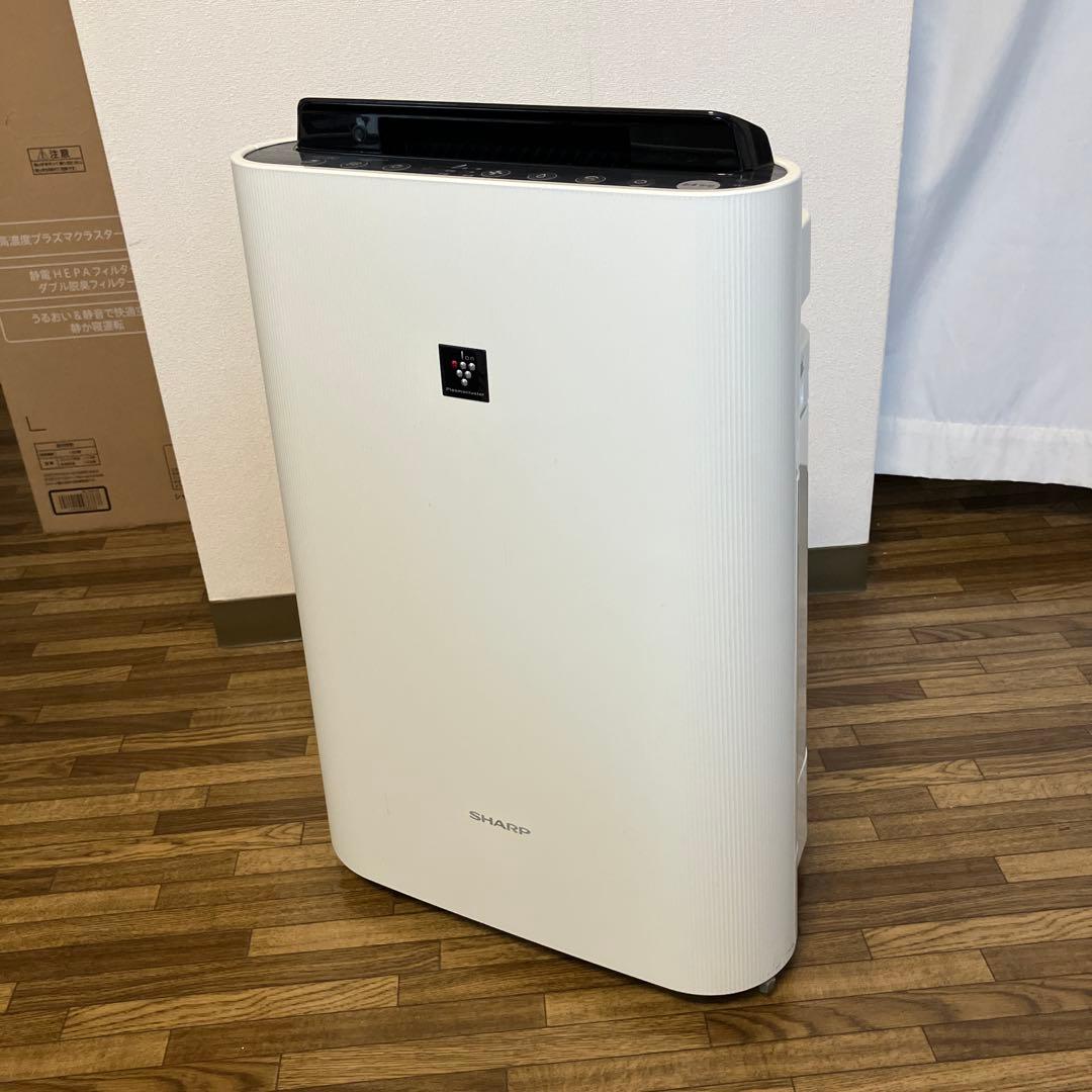 SHARP KC-H50-W 加湿空気清浄機 ホワイト プラズマクラスター 箱付