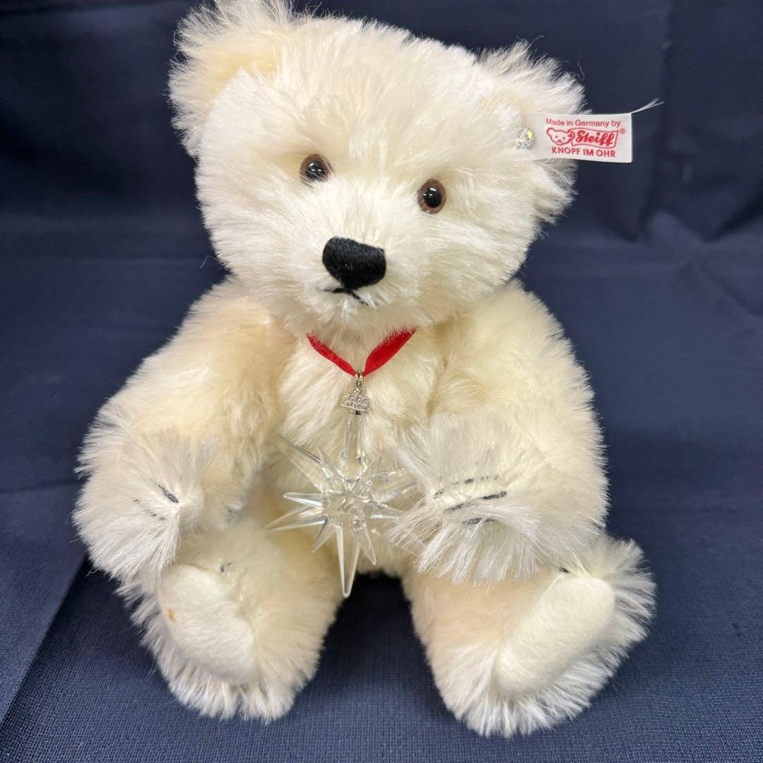 138-33 限定品 シュタイフ スワロフスキー クリスタル テディベア