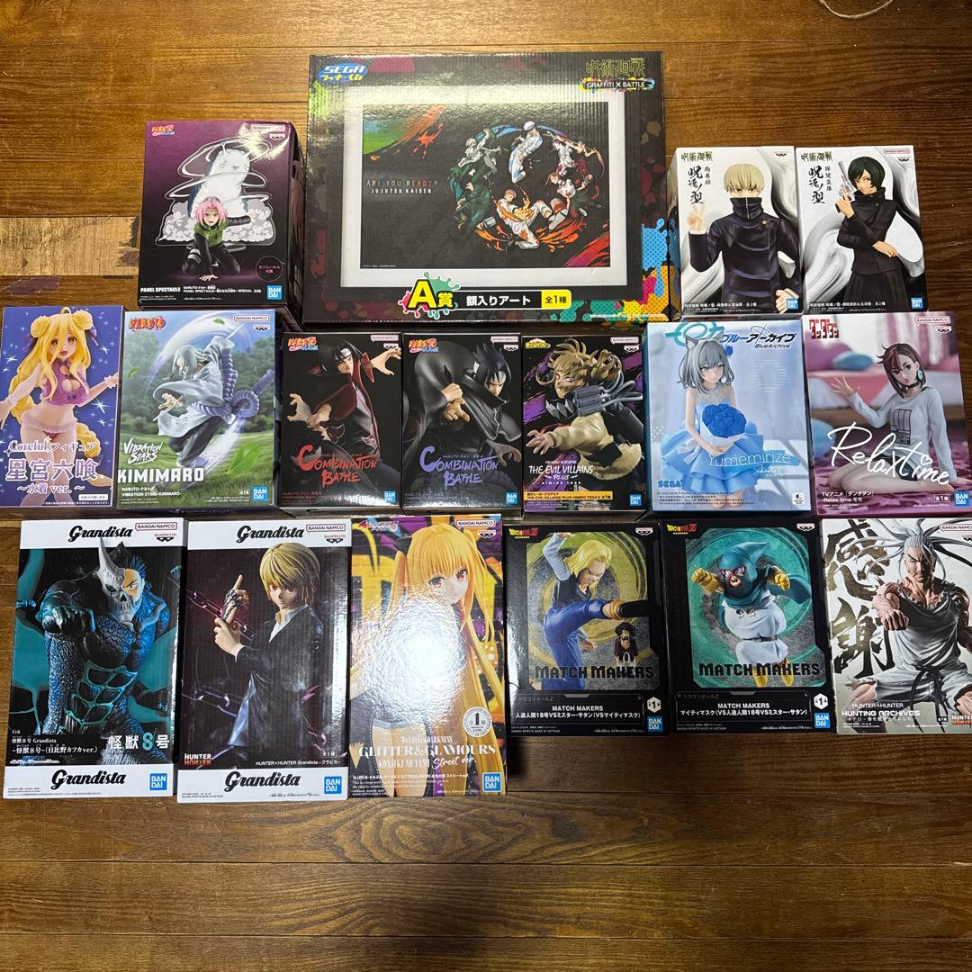 最新プライズあり フィギュア ラッキーくじ まとめ売り 17点セット 新品未開封