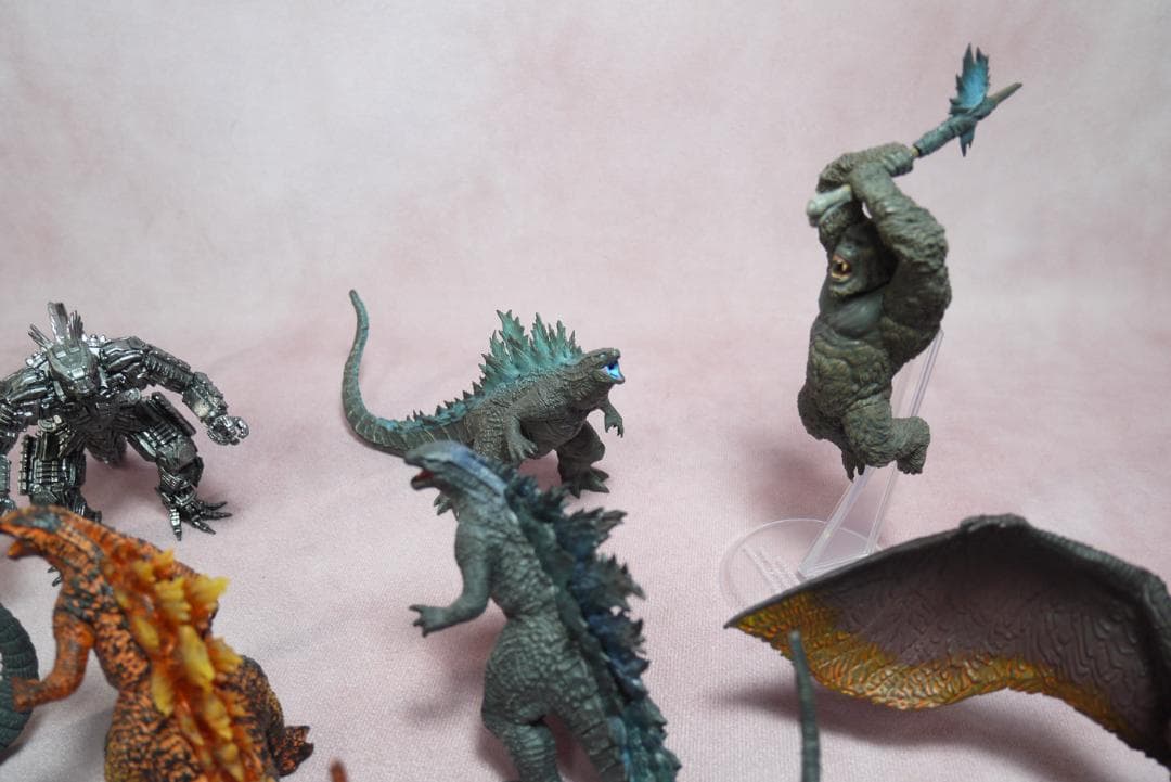 激造シリーズ　ゴジラ　キングギドラ　メカゴジラ　など　20体セット