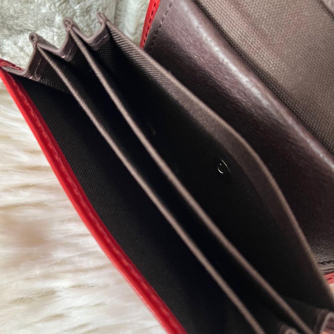 【新品未使用】+m エムピウ　ミッレフォッリエII P25 レザー　折り財布