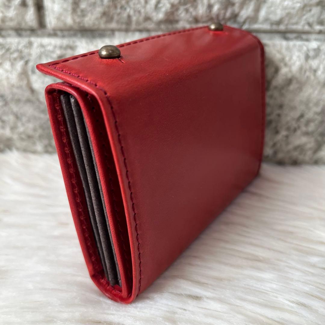 【新品未使用】+m エムピウ　ミッレフォッリエII P25 レザー　折り財布