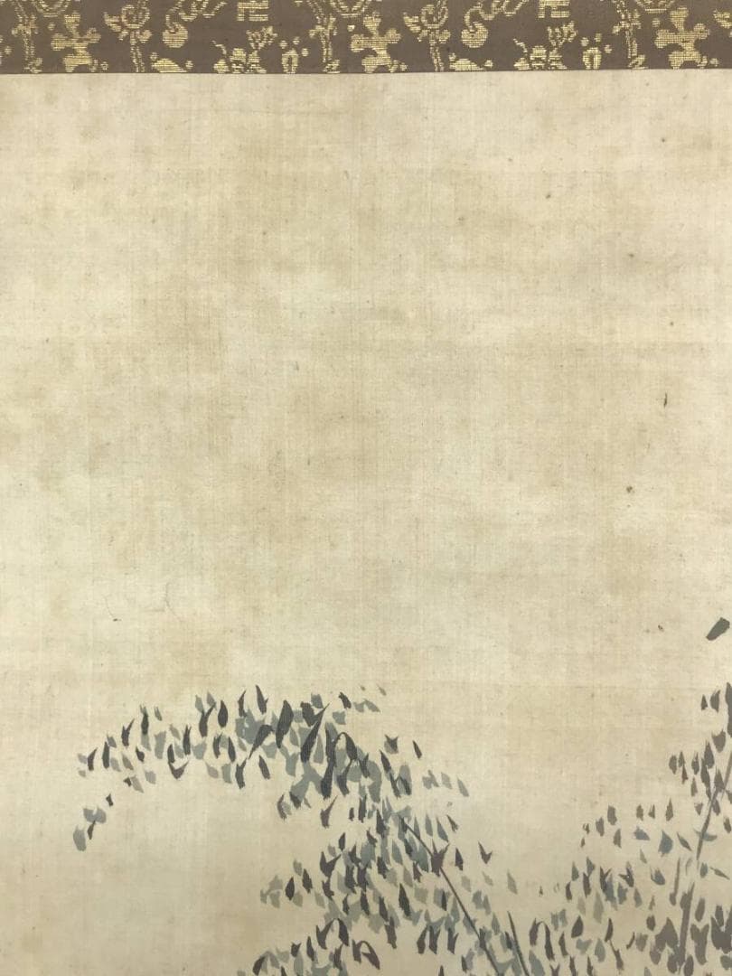 模写/狩野探幽/東方朔図/人物図/掛軸☆宝船☆AH-654