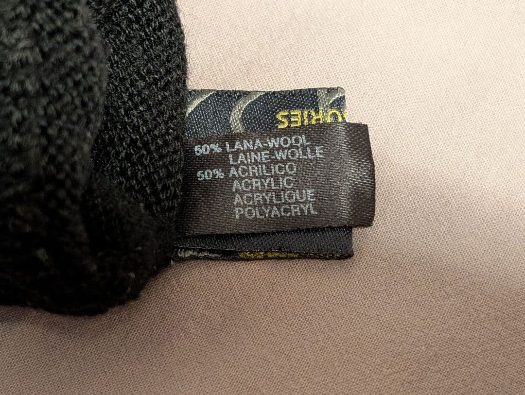 【ゆゆ】Vivienne Westwood ニットグローブ ブラック