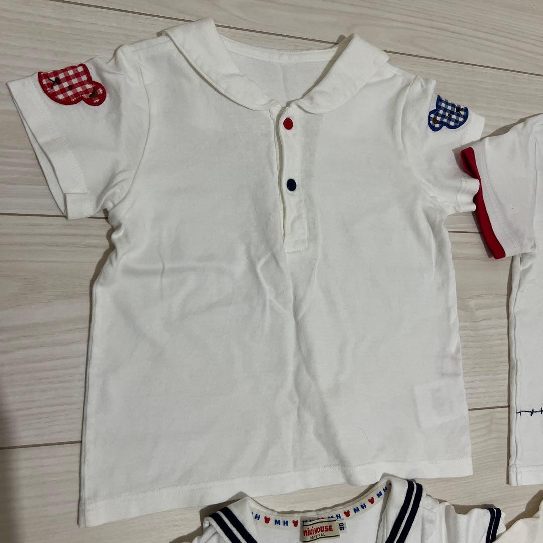 ミキハウス Tシャツ カットソー 90 まとめ売り