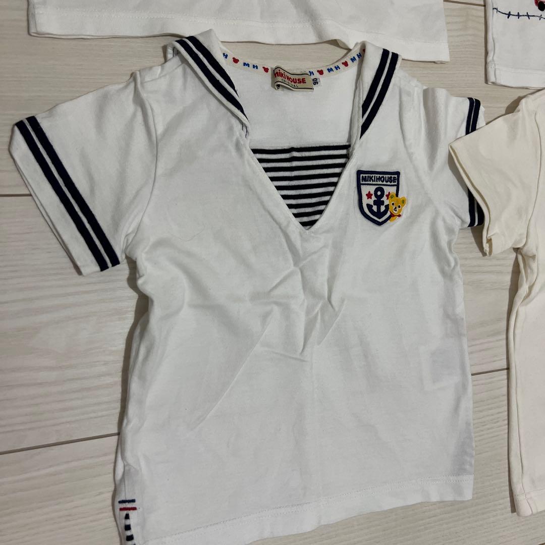ミキハウス Tシャツ カットソー 90 まとめ売り