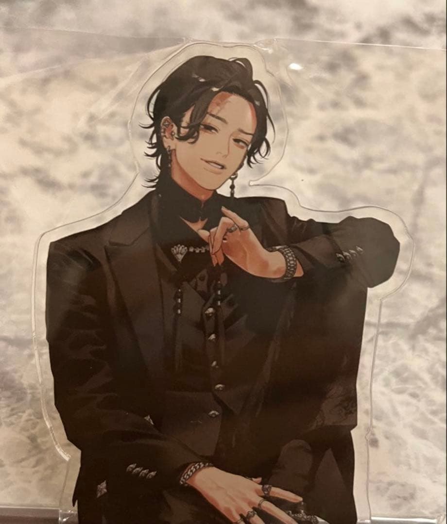 極楽街 渋谷 POPUP等身絵 アクリルスタンド 夜　アクリルフィギュア